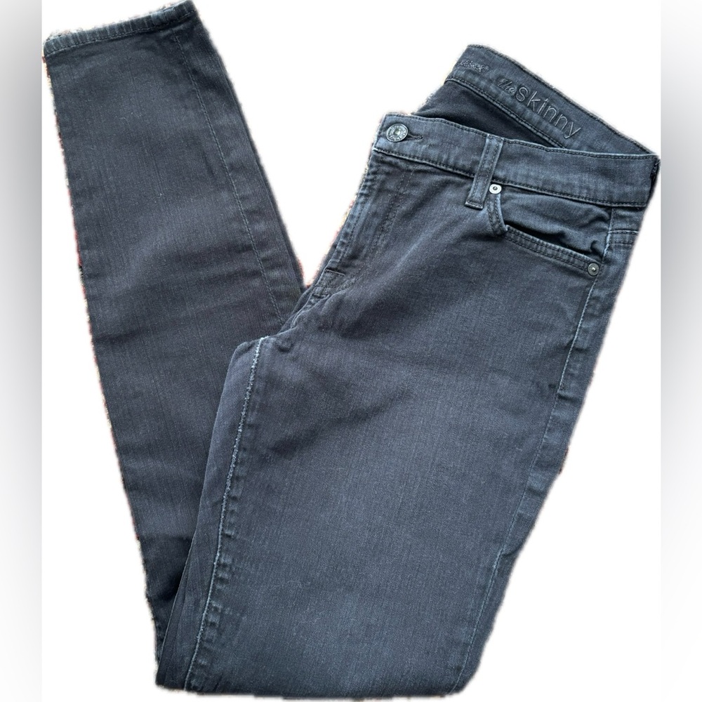7 For All Mankind Black Jeans